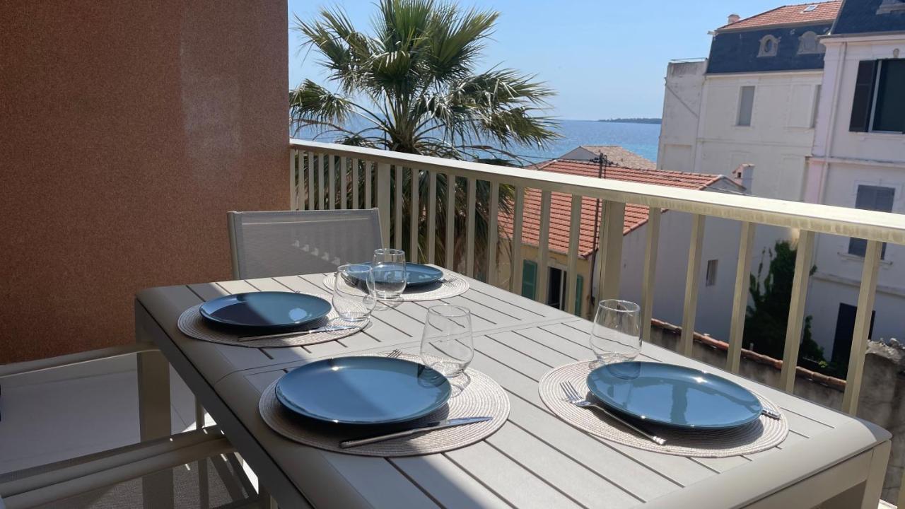 Cannes Pointe Croisette : Superbe Logement Vue Mer Exterior foto